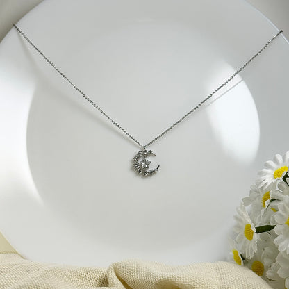Crescent Glow Necklace