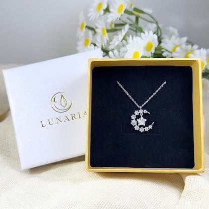Crescent Glow Necklace